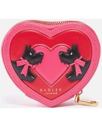 Radley - Valentines Leather Coin Purse - Lyst