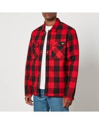 Dickies - Sacramento Checked Cotton-flannel Overshirt - Lyst