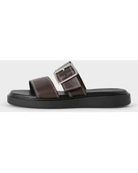 Vagabond Shoemakers - Connie Leather Flat Sandals - Lyst
