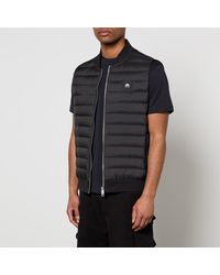 Moose Knuckles - Air Down Explorer Nylon And Cotton Gilet - Lyst