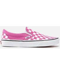 Vans - Checkerboard Classic Slip-on Trainers - Lyst