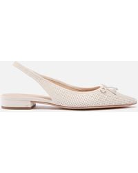 Kate Spade - New York Veronica Nappa Leather Flat Shoes - Lyst