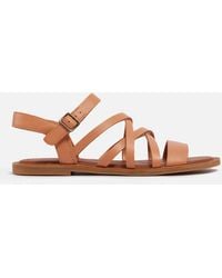 TOMS - Sephina Leather Sandals - Lyst