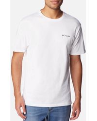 Columbia - Basic Logo Organic Cotton T-shirt - Lyst