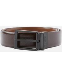 Visita lo Store di Ted BakerTed Baker Connary Reversible Leather Belt Cintura Uomo 