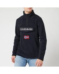 Napapijri Ted Half Zip Fleece - Black