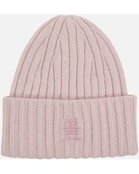 Tommy Hilfiger - Iconic Knit Beanie - Lyst