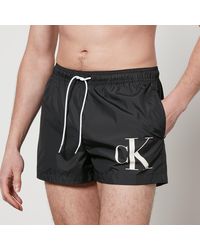 Calvin Klein - Logo-print Shell Short Swimming Shorts - Lyst