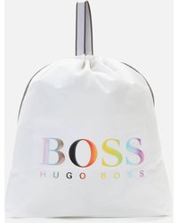 BOSS by HUGO BOSS Drawstring Bag - White