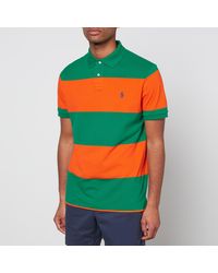 Polo Ralph Lauren - Block Striped Polo Shirt - Lyst