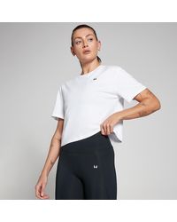 Mp - Basic Boxy Short Sleeve Crop T-shirt - Lyst