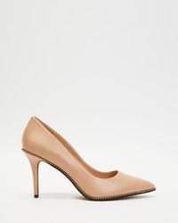 COACH - Waverley Leather Heels - Lyst
