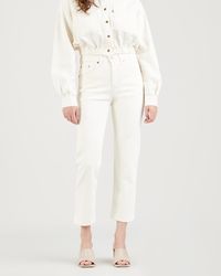 Levi's 501 Crop Tango Beats Denim Jeans in Blue | Lyst Australia