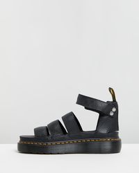 Dr. Martens - Clarissa Ii Quad Leather Platform Sandals - Lyst