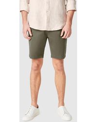 French Connection Slim Fit Stretch Chino Shorts - Green