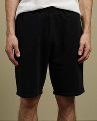 Sunspel Loopback Track Shorts - Black