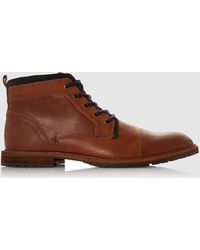 dune brown mens boots