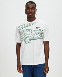 Lacoste - Big Croc Loose Fit T Shirt - Lyst