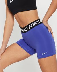 Nike Nike Pro Training 365 3inch Shorts in Blue | Lyst Australia
