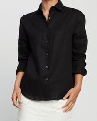 White By FTL Katie Shirt - Black