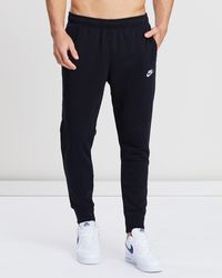 black nike tracksuit bottoms