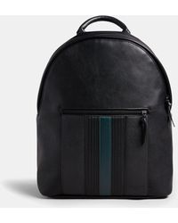 Ted Baker - Esentle Striped Pu Backpack - Lyst