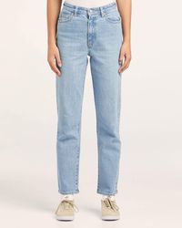 Lee Jeans - Hi Straight Long Organic Cotton Jean - Lyst