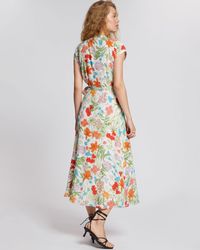 & Other Stories - Printed Midi Wrap Dress - Lyst
