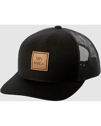 RVCA - Va All The Way Curved Brim Trucker Hat - Lyst