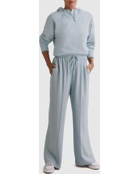 Country Road Pull On Wide Leg Pant - Blue