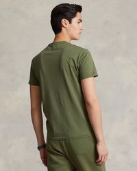 Polo Ralph Lauren - Custom Slim Fit Jersey Crew Neck T Shirt - Lyst