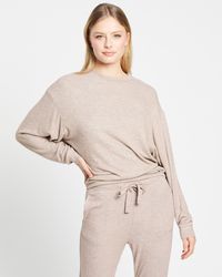 Bonds Cosy Livin Cropped Pullover - Grey