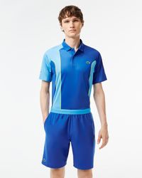 Lacoste - Sport X Novak Djokovic Colour Block Shorts - Lyst