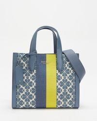 kate spade manhattan striped tote