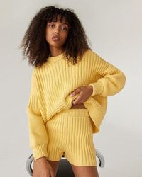 THE KNOTTY ONES - Pilnatis: Lemon Cotton Shorts - Lyst