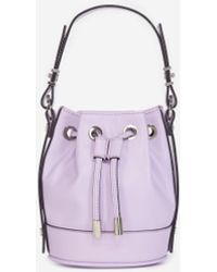 The Kooples Nano Tina Bag In Smooth Lilac Leather - Purple