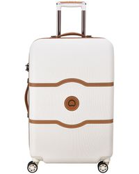 delsey white luggage