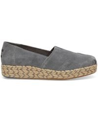 toms bloom suede platform espadrilles