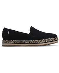 toms suede tie leg espadrilles