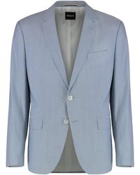 BOSS - Virgin Wool Blend Two-Pieces Suit - Lyst