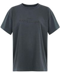 Maison Margiela - Logo Cotton T-Shirt - Lyst