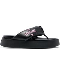 Chiara Ferragni - Cf Platform Flip Flops - Lyst