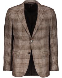 ZEGNA - Single-Breasted Two-Button Jacket - Lyst