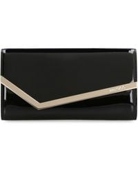 Jimmy Choo - Emmie Leather Wallet On Chain - Lyst