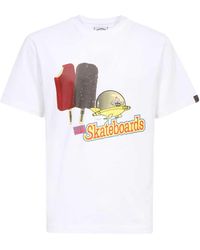 ICECREAM - Printed Cotton T-Shirt - Lyst