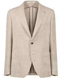Tagliatore - Prince Of Wales Checked Jacket - Lyst
