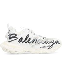 Balenciaga - Track Signature Low-Top Sneakers - Lyst