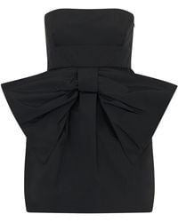 RED Valentino - Short Dress Without Sleeves With An Elegant And Sophisticated Design - Lyst