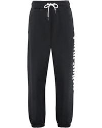Palm Angels - Logo Detail Cotton Track-pants - Lyst