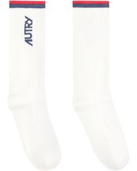 Autry - Logo Cotton Blend Socks - Lyst